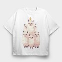 Holographic Cat, Unisex Men's T-Shirt