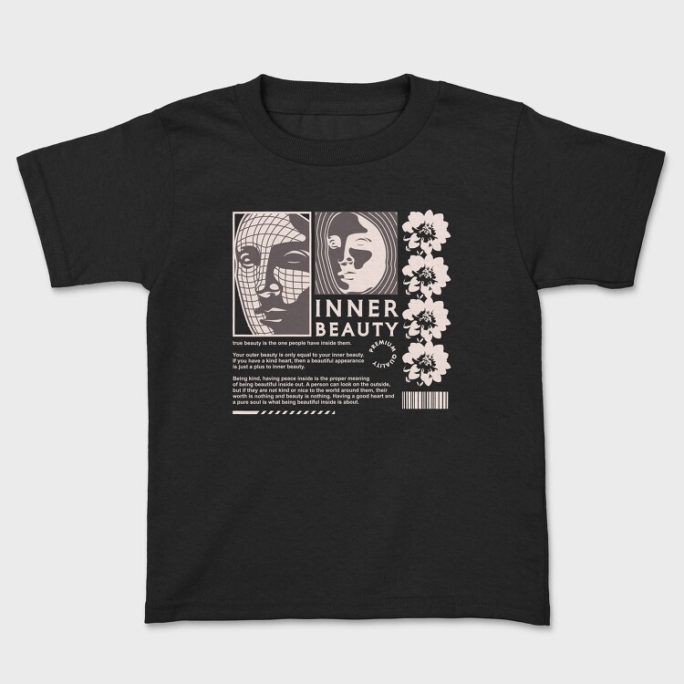 Inner Beauty 2, Kids' T-Shirt