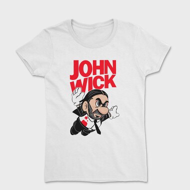 John Wick Mario, Дамска Тениска