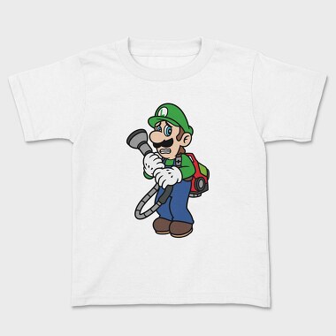 Luigi Fear, Kids' T-Shirt