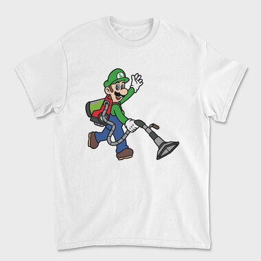 Luigi Poltergust, Unisex Men's T-Shirt