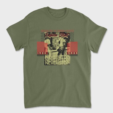 Never Stop 1, Unisex Men's T-Shirt