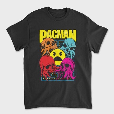 Pacman, Unisex Men's T-Shirt