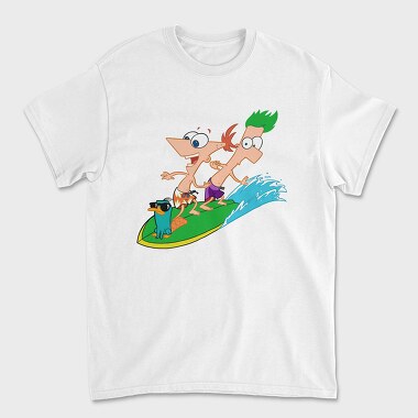 Phineas and Ferb 19, Unisex Men's T-Shirt