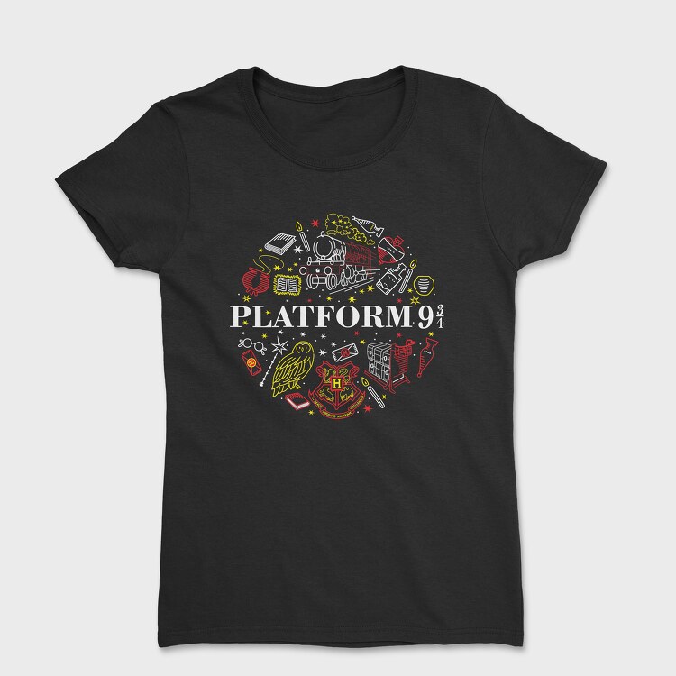 Platform 9 Harry Potter, Дамска Тениска