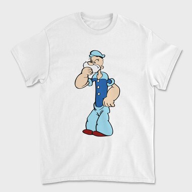 Popeye 17, Unisex Men's T-Shirt