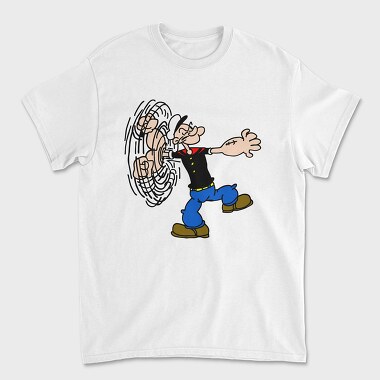 Popeye 18, Unisex Men's T-Shirt