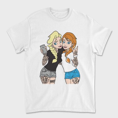 Princess Rockstar 1, Unisex Men's T-Shirt