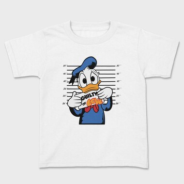 Prisoner Donald Duck, Kids' T-Shirt