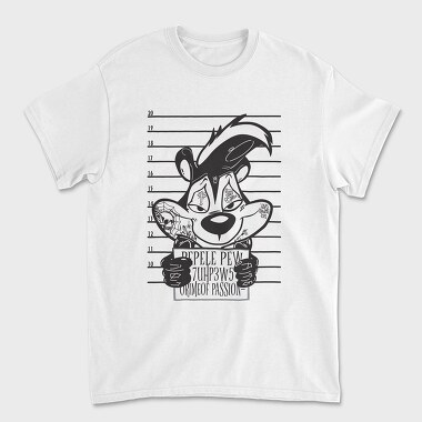 Prisoner Pep Le Pew, Унисекс Мъжка Тениска