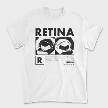 Retina 1, Unisex Men's T-Shirt