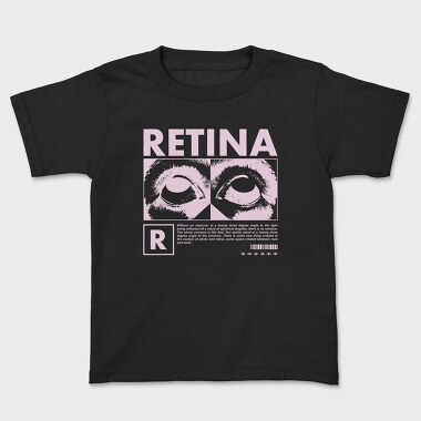 Retina 2, Kids' T-Shirt