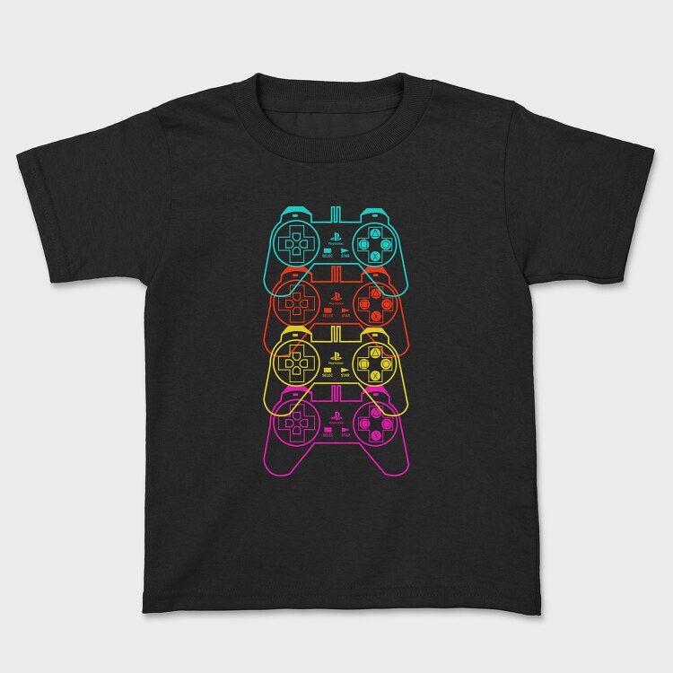 Retro Controller, Kids' T-Shirt