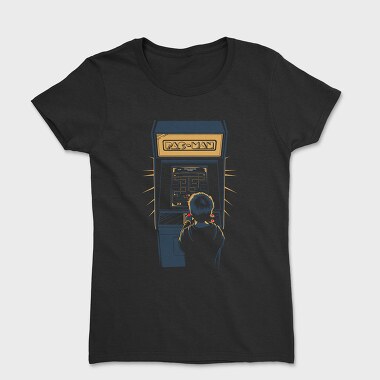 Retro Gaming Pac Man Game, Women's T-Shirt