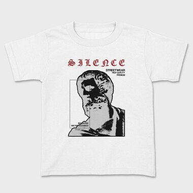 Kids' T-Shirt, Silence 1