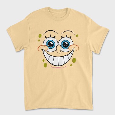 Унисекс Мъжка Тениска, SpongeBob face 18