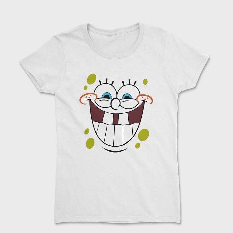 SpongeBob face 9, Дамска Тениска