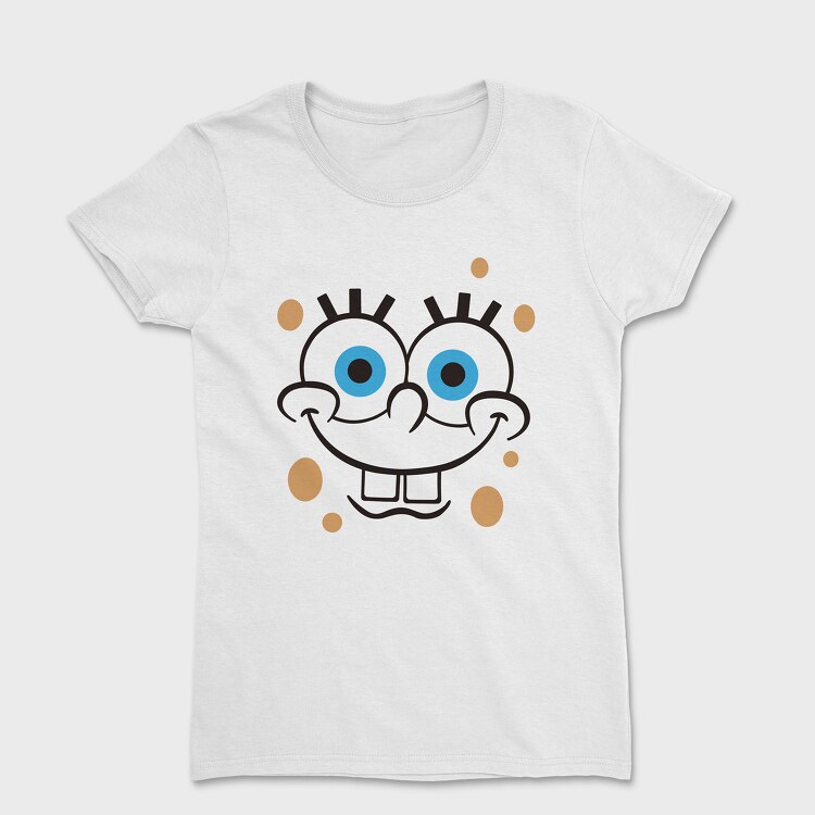 SpongeBob Faces 1, Women's T-Shirt