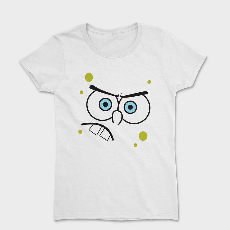 SpongeBob Faces 19, Women's T-Shirt