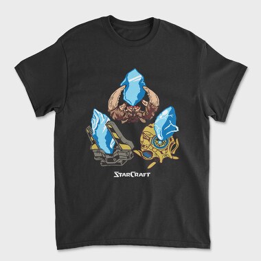 Starcraft 9, Unisex Men's T-Shirt