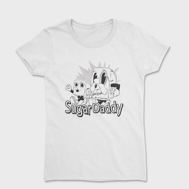 Sugar Daddy Cartoon Old, Women's T-Shirt