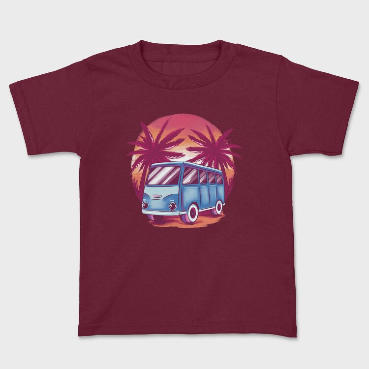Sunset Beach Van, Детска Тениска