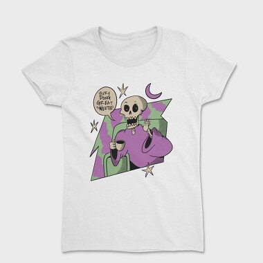Supportive Skeleton Doing Great, Women's T-Shirt