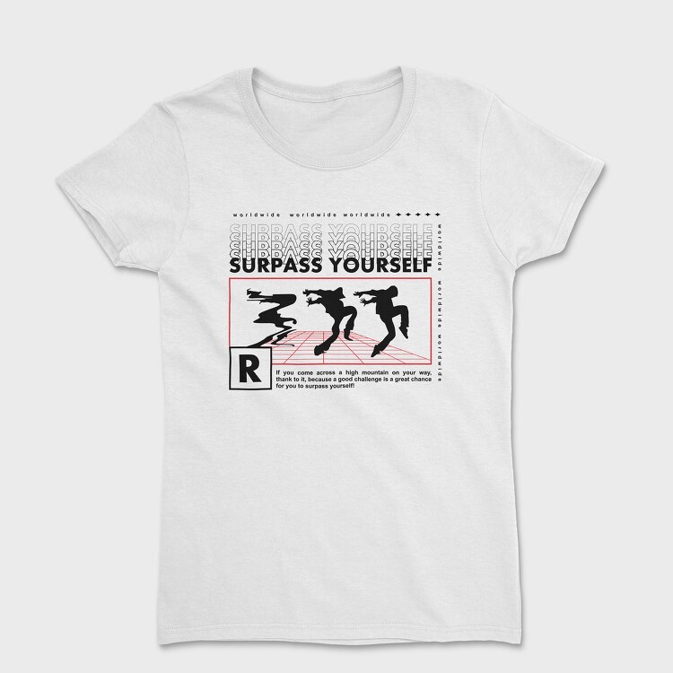 Surpass Yourself 1, Women's T-Shirt