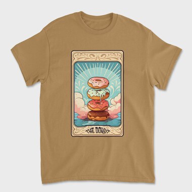 Tarot Card the Donut, Unisex Men's T-Shirt