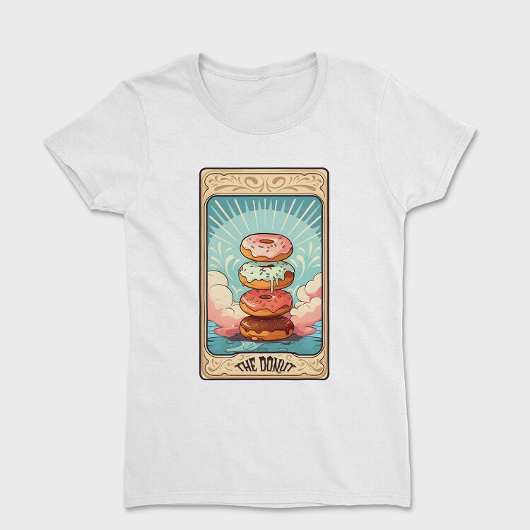 Tarot Card the Donut, Women's T-Shirt