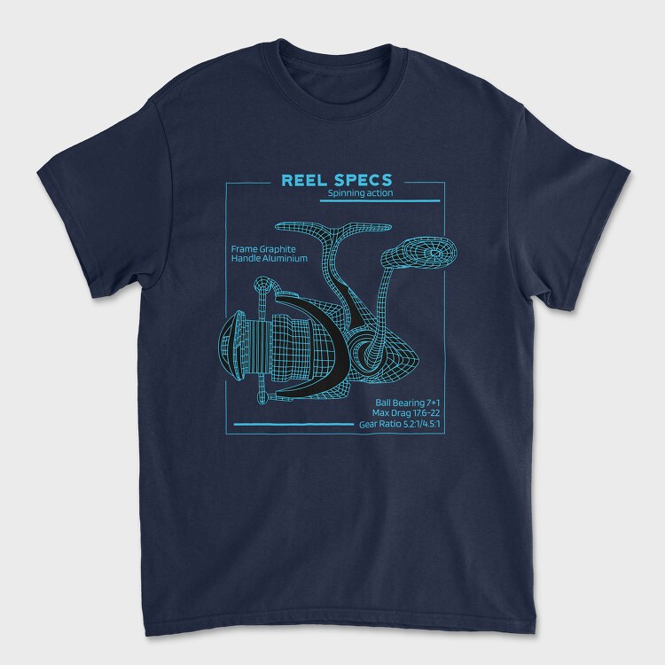Tech Reel Diagram, Unisex Men's T-Shirt
