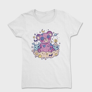 Teddybear Creepy Kawaii, Women's T-Shirt
