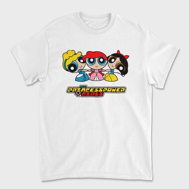 The Powerpuff Girls Cenicienta Ariel, Unisex Men's T-Shirt