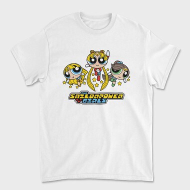 The Powerpuff Girls Sailor, Unisex Men's T-Shirt
