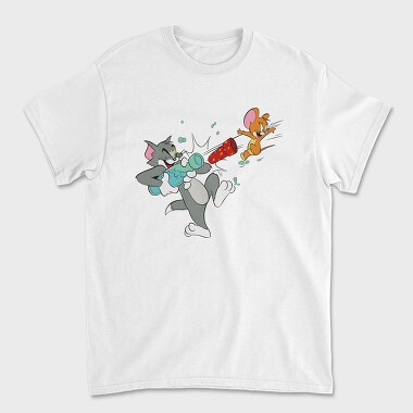 Tom and Jerry 17, Unisex Men's T-Shirt