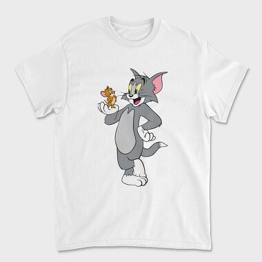 Tom and Jerry 18, Unisex Men's T-Shirt