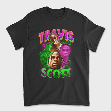 Unisex Men's T-Shirt, Travis Scott