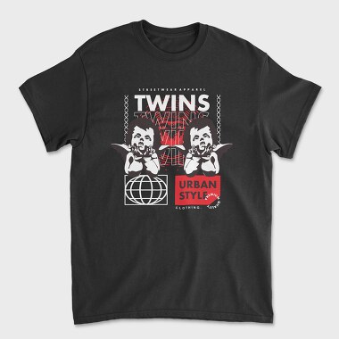Twins 2, Unisex Men's T-Shirt