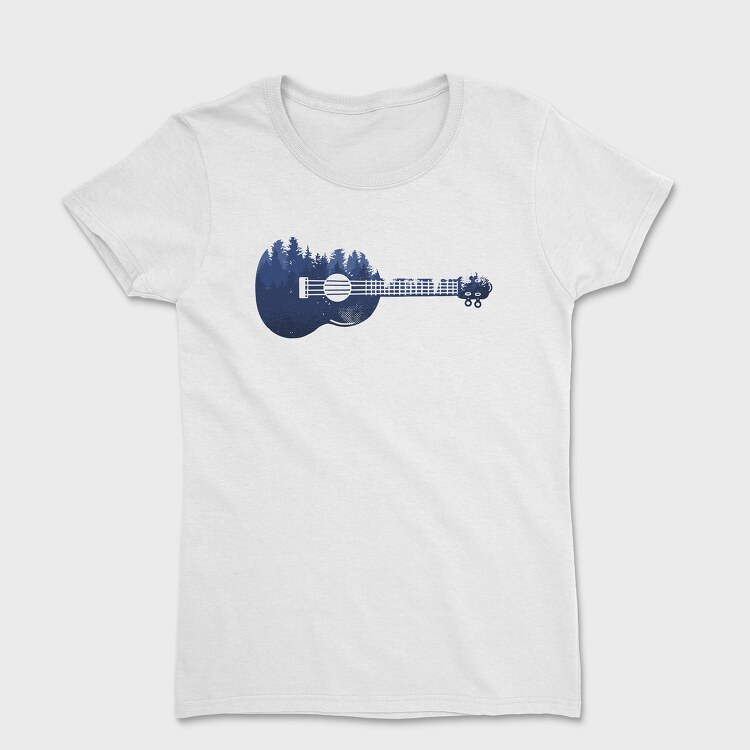 Ukulele Landscape, Дамска Тениска