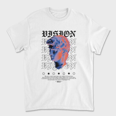 Unisex Men's T-Shirt, Vision 1