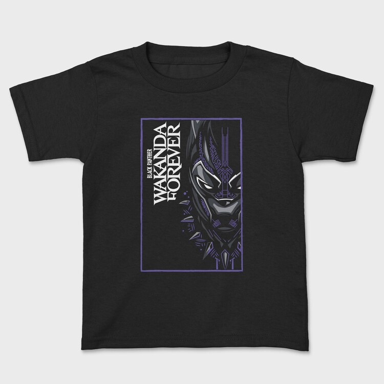 wakanda forever, Kids' T-Shirt