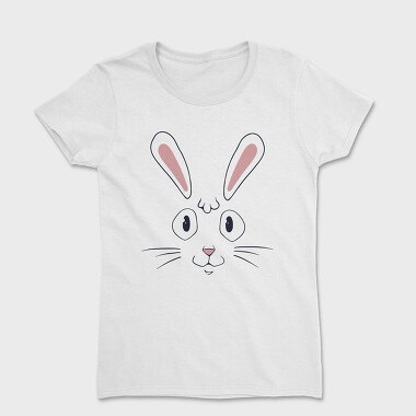 Easter Rabbit Face, Women's T-Shirt