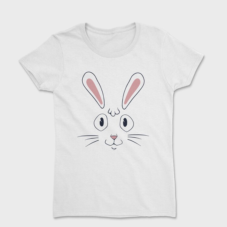 Easter Rabbit Face, Women's T-Shirt