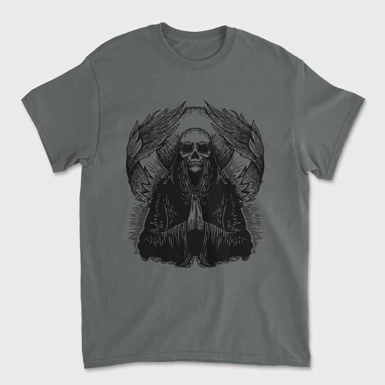 Angel Skull, Unisex Men's T-Shirt