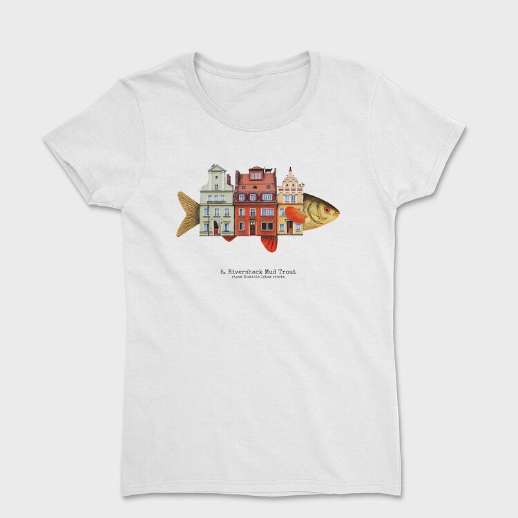 House Animal Fish, Women's T-Shirt