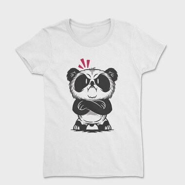Angry Panda, Women's T-Shirt