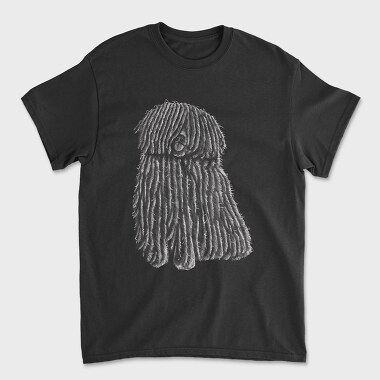 Hungarian Puli Dog, Unisex Men's T-Shirt