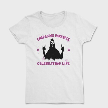 Embracing Darkness, Women's T-Shirt