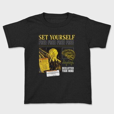 The Scream Trap, Kids' T-Shirt