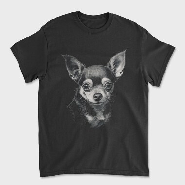 Chihuaha, Unisex Men's T-Shirt